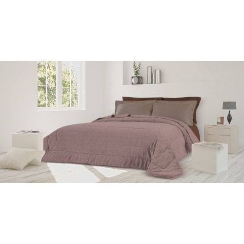 Κουβερτοπάπλωμα Ultrasoft Καπιτονέ 220x240 Cognac 