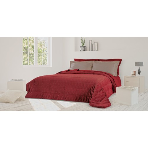 Κουβερτοπάπλωμα Ultrasoft Καπιτονέ 220x240 Garnet