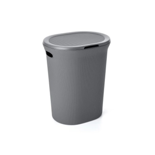Καλάθι απλύτων Baobab Anthracite 40 Lt. 41x33x50 cm