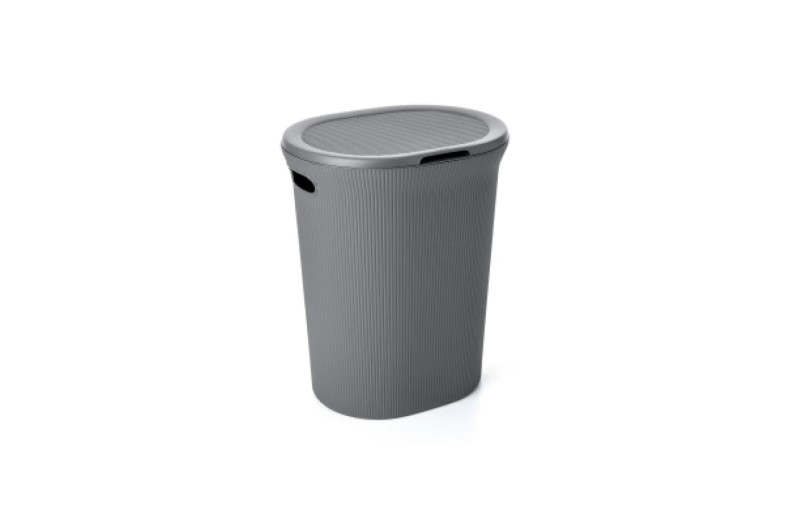 Καλάθι απλύτων Baobab Anthracite 40 Lt. 41x33x50 cm