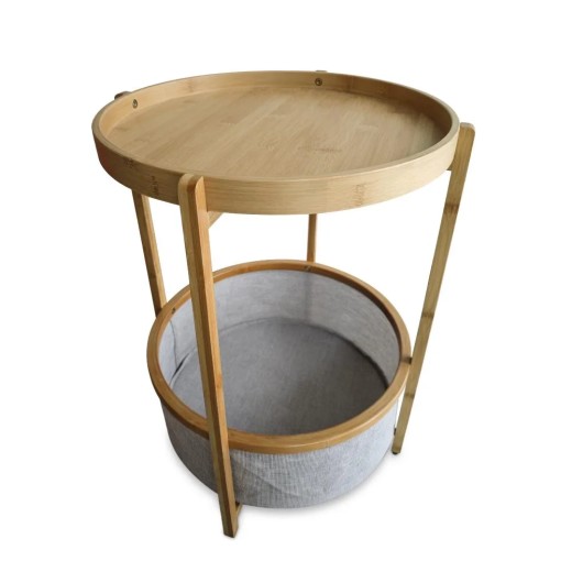 Τραπεζάκι με χώρο αποθήκευσης ROUDY 41×53 cm