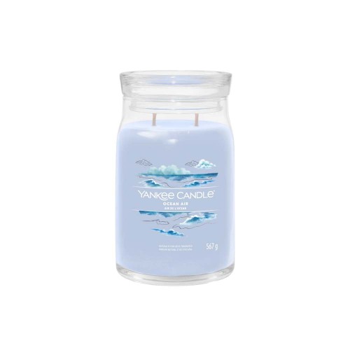 Yankee Candle Αρωματικό Κερί Signature σε Γυάλινο Δοχείο Large σειρά Ocean Air