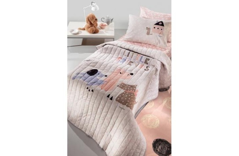 Saint Clair Κουβερλί PUPPY PINK 160X220