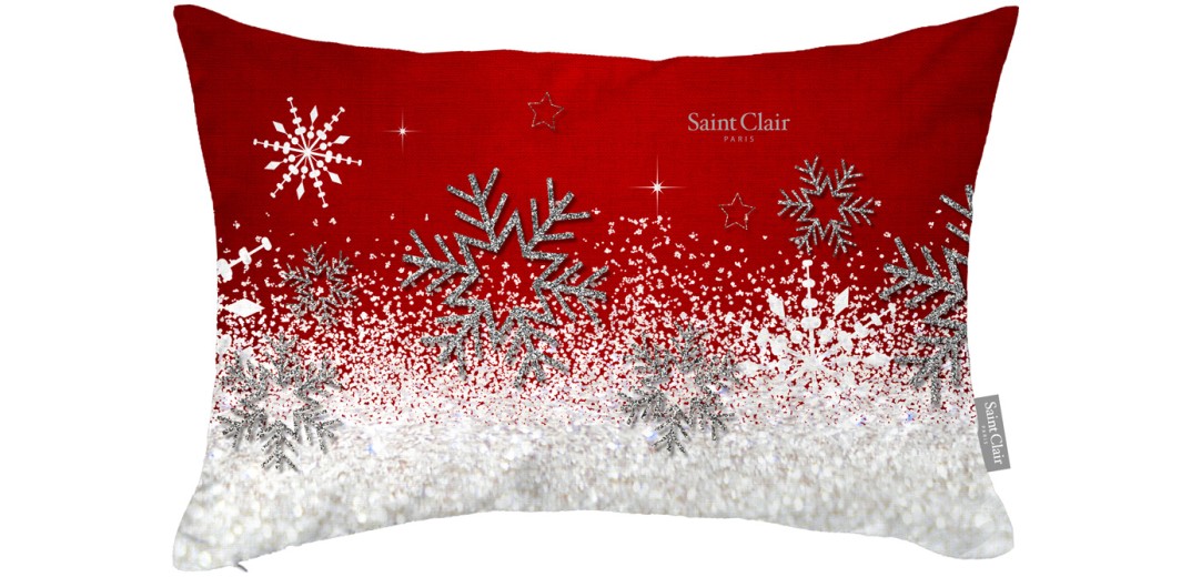 Saint Clair Μαξιλάρι φιγούρας 30X45 Χριστουγεννιάτικο (CU_4019)