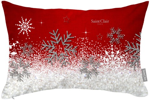 Saint Clair Μαξιλάρι φιγούρας 30X45 Χριστουγεννιάτικο (CU_4019)