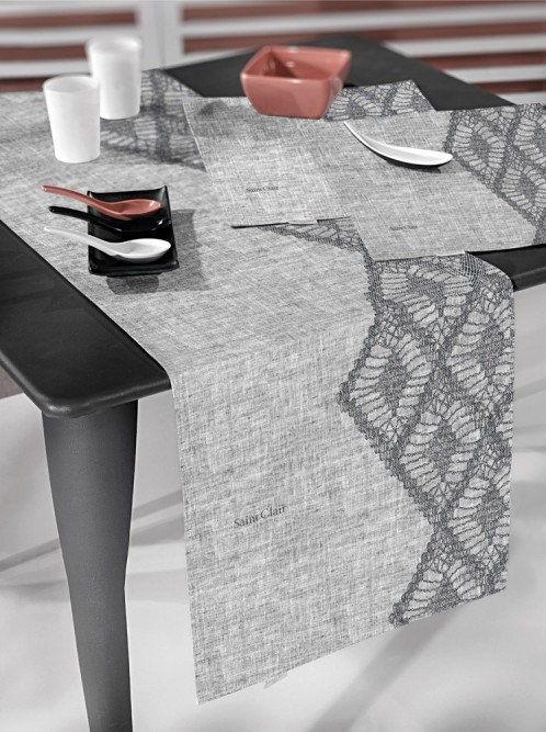 Runner (2 όψεων) 2032 Anthracite της Saint Clair (40×160)