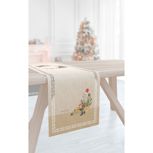 Χριστουγεννιάτικο runner laser-cut Saint Clair 2035 40X160
