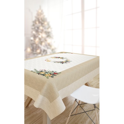Χριστουγεννιάτικο Τραπεζομάντηλο 2041 145X220 Saint Clair