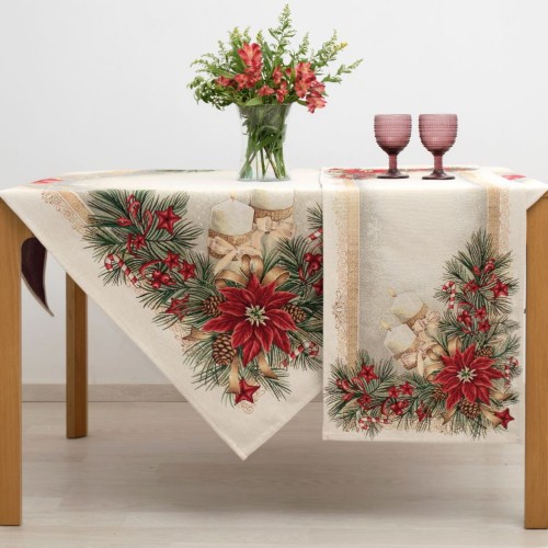 Χριστουγεννιάτικο Runner 45x140  (Σχ. 8939)