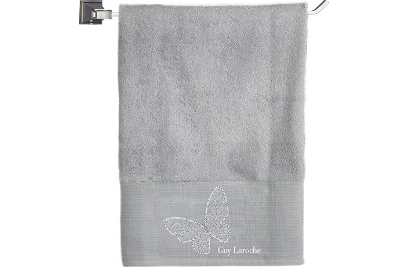 Guy Laroche Σετ Πετσέτες 3τμχ Farrell Silver