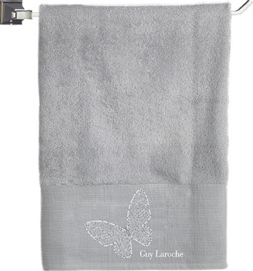 Guy Laroche Σετ Πετσέτες 3τμχ Farrell Silver