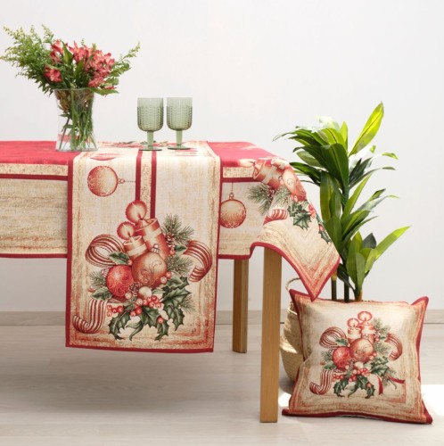 Χριστουγεννιάτικο Runner 45x140  (Σχ. 8840)