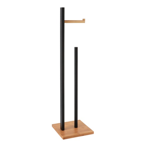 Βάση bamboo με θέση για χαρτί υγείας 91x20x20cm
