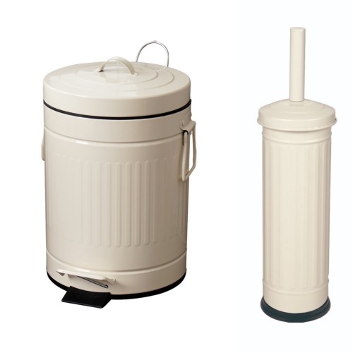 Σετ κάδος 5 lt soft close με πιγκάλ μπεζ