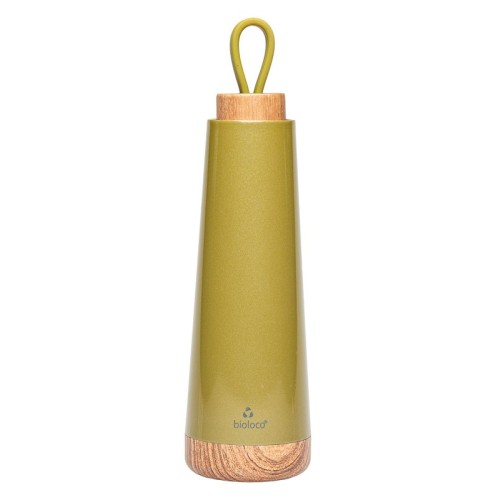 Chic Mic Bioloco Loop Olive Μπουκάλι Θερμός 0.50lt