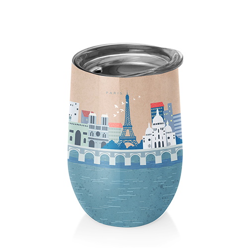 Chic Mic CUP Bioloco office Paris 420ml 6x8x13 cm