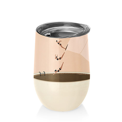 Chic Mic CUP Bioloco office splashing into Monday 420ml 6x8x13 cm