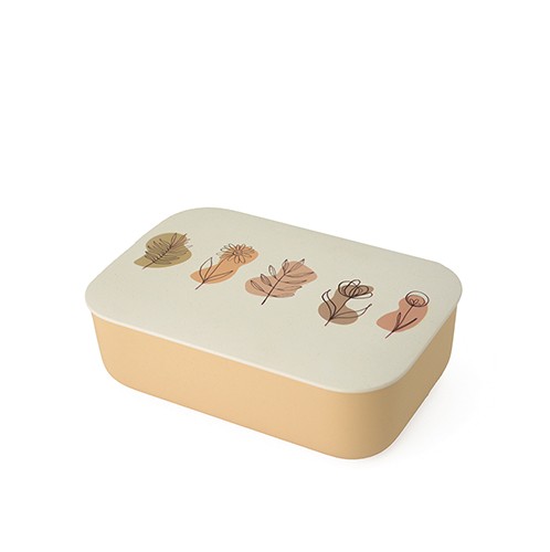 Chic Mic Bioloco plant classic lunchbox – abstract flowers