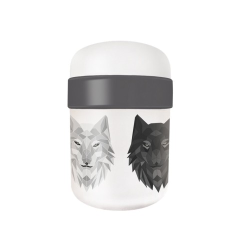 Chic Mic bioloco plant lunchpot – wolf 9,6×9,6×15,2cm