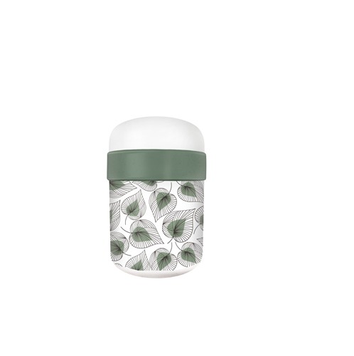 Chic Mic bioloco plant lunchpot –line art leaves 9,6×9,6×15,2cm