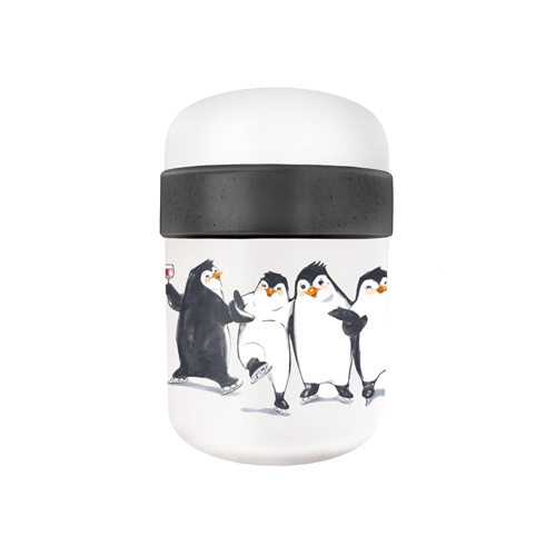 Chic Mic bioloco plant lunchpot – penguins 9,4 x 9,4 x 15 cm