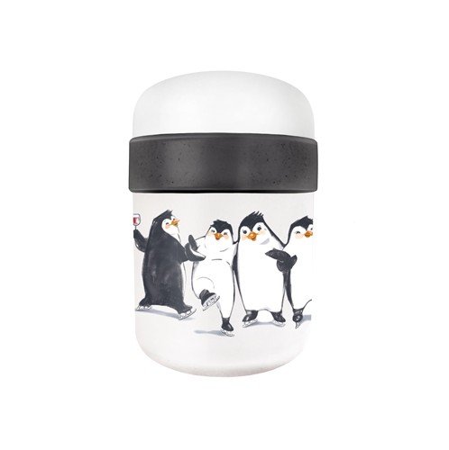 Chic Mic bioloco plant lunchpot – penguins 9,4 x 9,4 x 15 cm
