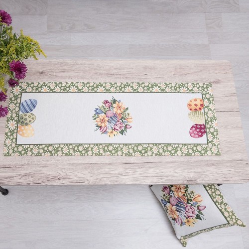 Πασχαλινό runner 45x140cm Easter Daisy