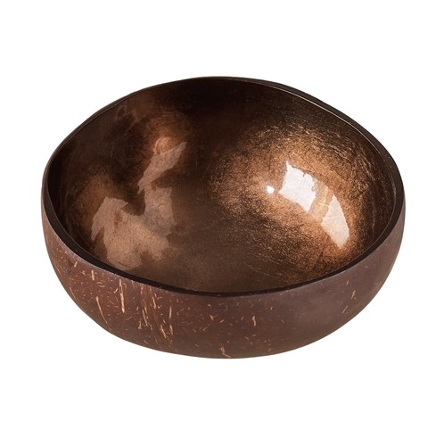 Deco Coconut Bowl – shiny espresso 13-15 cm