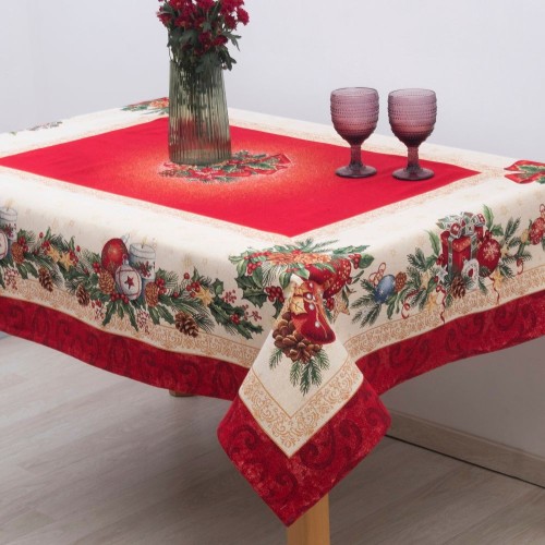 Χριστουγεννιάτικο Τραπεζομάντηλο 140x180 (Σχ. 8941)