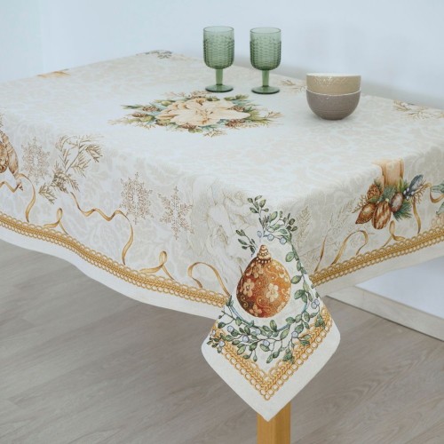 Χριστουγεννιάτικο Τραπεζομάντηλο 140x180 (Σχ. 8931)