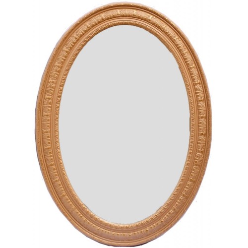 Καθρέφτης Μακιγιαρισμένος, Ξύλινος Και Σκαλιστός. Light Brown Gold. Εσωτερική Διάσταση:60*90cm