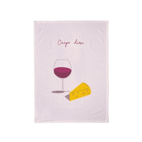 Organic kitchen towel – Carpe diem 50 x 70 cm