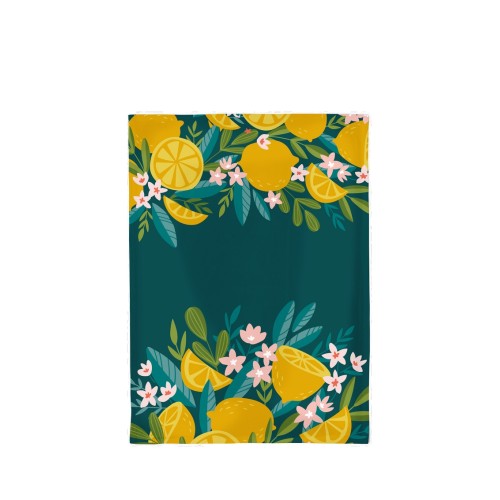 Organic kitchen towel – Lemons 50 x 70 cm