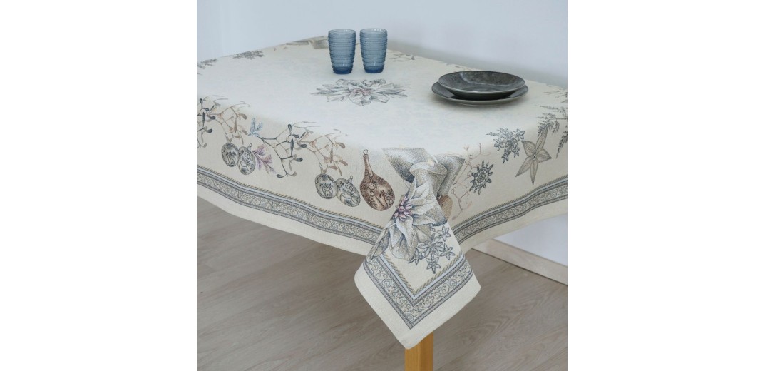 Χριστουγεννιάτικο Τραπεζομάντηλο 140x220  (Σχ. 8830)