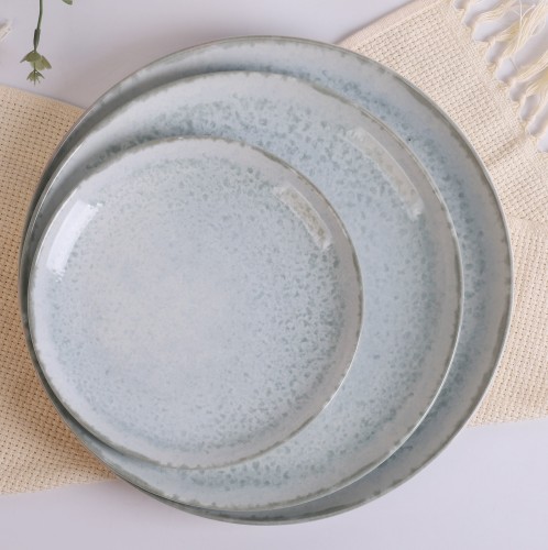 Cryspo Trio Σερβίτσιο Πιάτων PLUTO in-glase decoration σετ 20 τεμαχίων πορσελάνης 