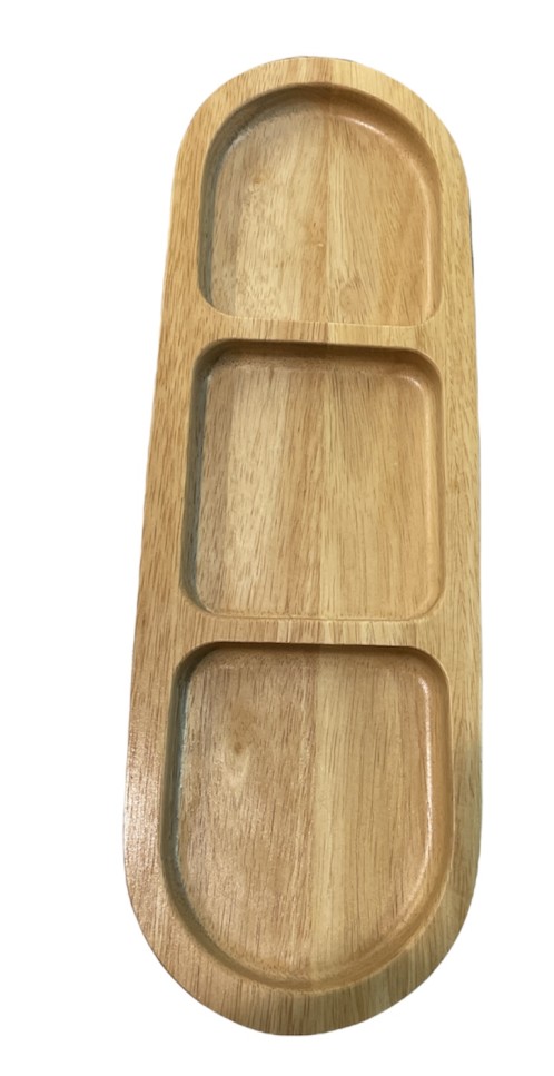Ορντερβιέρα σε φυσικό ξύλο 40x15x4 cm