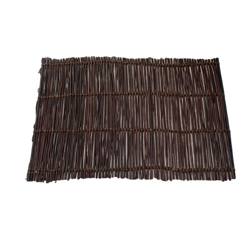 Σουπλά ψάθα σε σκούρο χρώμα 46x32cm 