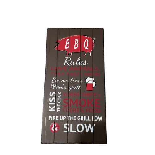 Ταμπέλα διακοσμητική ξύλινη 20x38cm