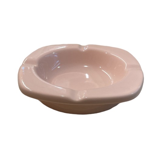 Τασάκι χειροποίητο Ελληνικής προέλευσης ροζ γυαλιστερό 17x17x5cm