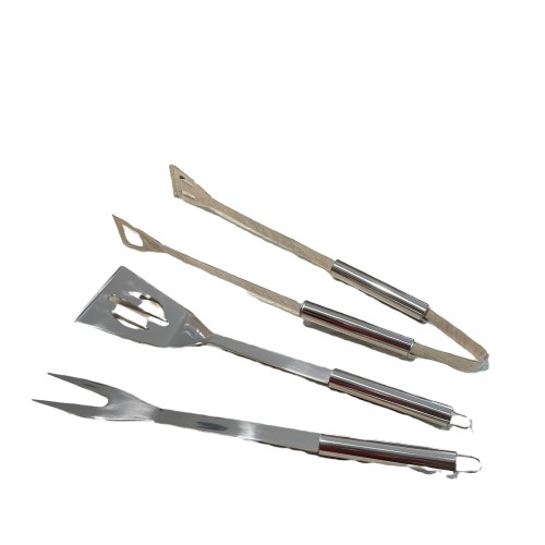 Barbecue σετ 3 τεμ. μεταλλικό 37-43cm σε κουτί δώρου 