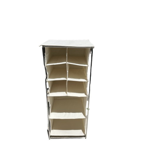 Παπουτσοθήκη υφασμάτινη πολλαπλών θέσεων 35x35x77cm