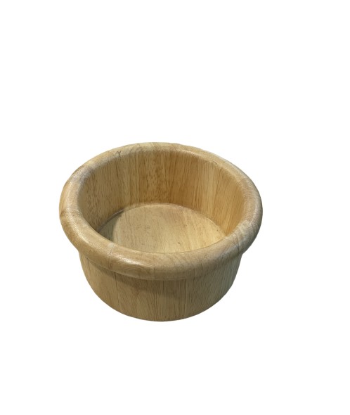 Ατομικό μπολάκι ξύλινο μασίφ 15x8cm 