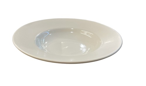 Πιάτο βαθύ ivory χειροποίητο & πυρίμαχο Stoneware για κάθε χρήση 29x5,50cm