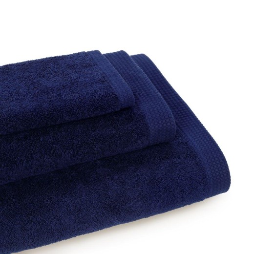 Σετ πετσέτες 3 τεμ. Cryspo Trio Blue Marine 100% Premium Cotton 600gr