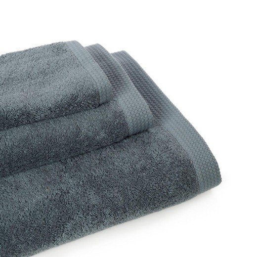 Σετ πετσέτες 3 τεμ. Cryspo Trio Grey 100% Premium Cotton 600gr