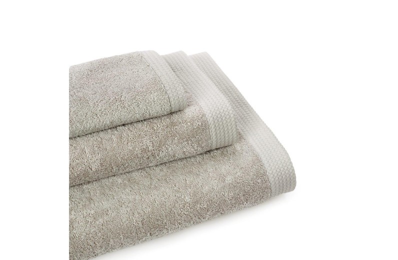 Σετ πετσέτες 3 τεμ. Cryspo Trio Pearl Grey 100% Premium Cotton 600gr