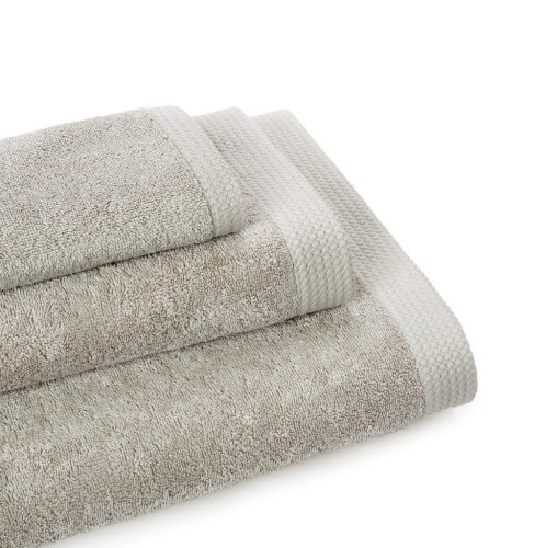 Σετ πετσέτες 3 τεμ. Cryspo Trio Pearl Grey 100% Premium Cotton 600gr
