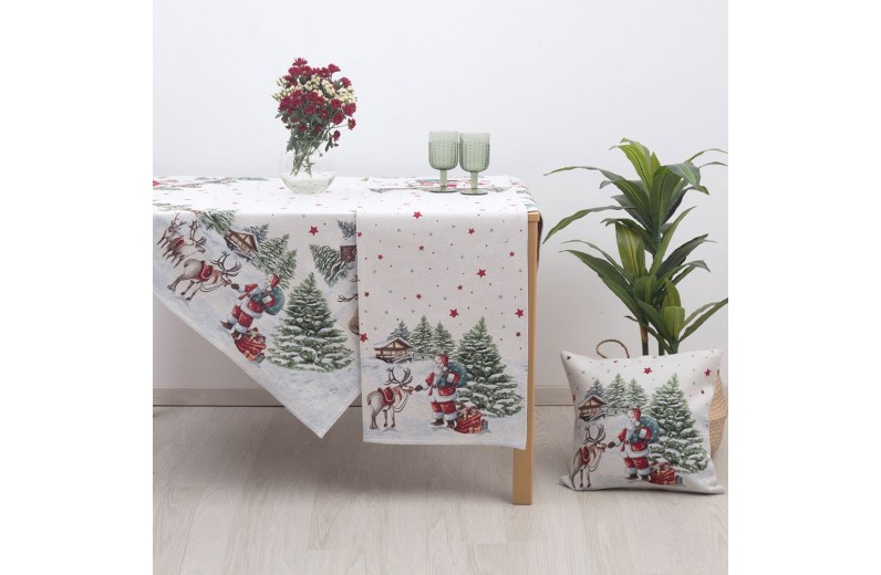 Χριστουγεννιάτικο Runner 45x140  (Σχ. 8943)