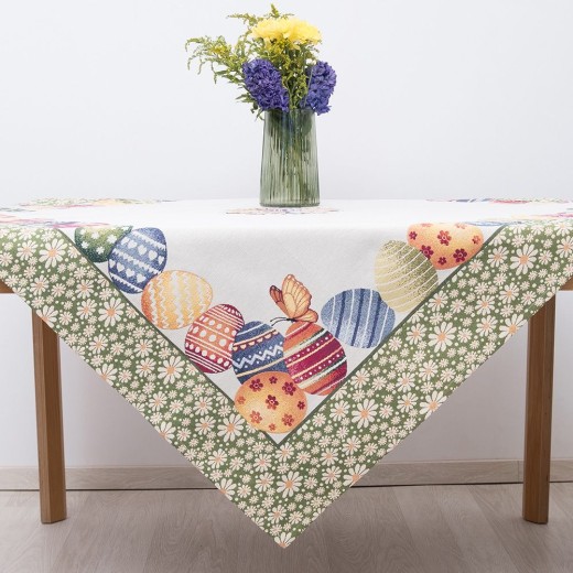 Πασχαλινό καρέ 140x140cm Easter Daisy
