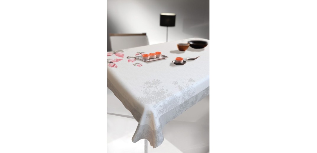 Τραπεζομάντηλο Saint Clair 1039 Silver, διάσταση 145X180